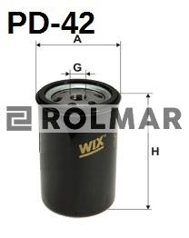 Filtr paliwa do Case, Deutz PD42, PD-4.2 Sędziszów