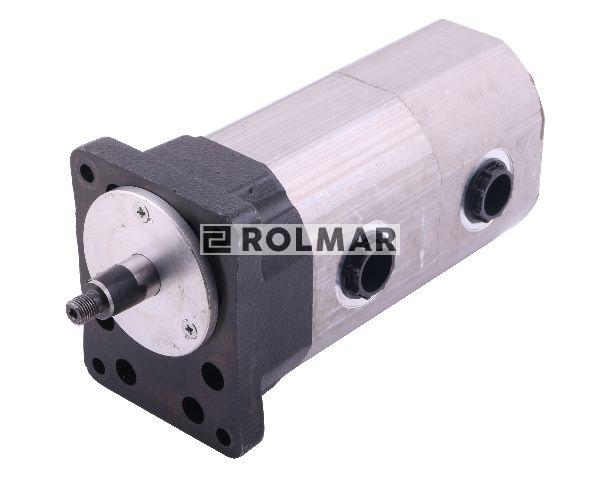 Pompa hydrauliczna podwójna Lewa PZS-KP-25-16 (stary typ) 19/16 cm3/obr (505899600/ST; 5058/99-600; PZW2-KP-25/16) BIZON REKORD