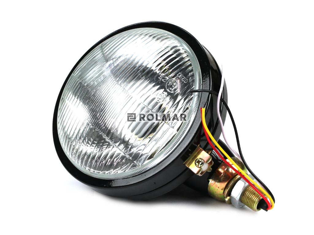 Reflektor przedni lewy (metalowy) na żarówkę H4 C-330/360 import