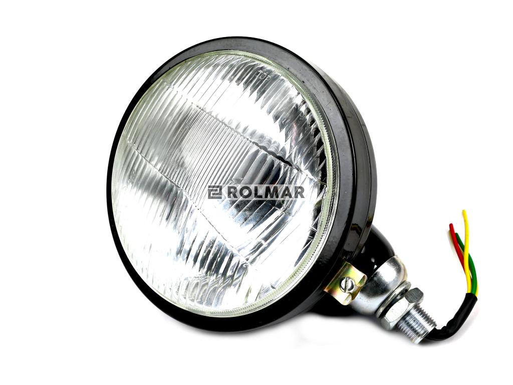 Reflektor przedni prawy (metalowy) na żarówkę  H4 C-330/360 import