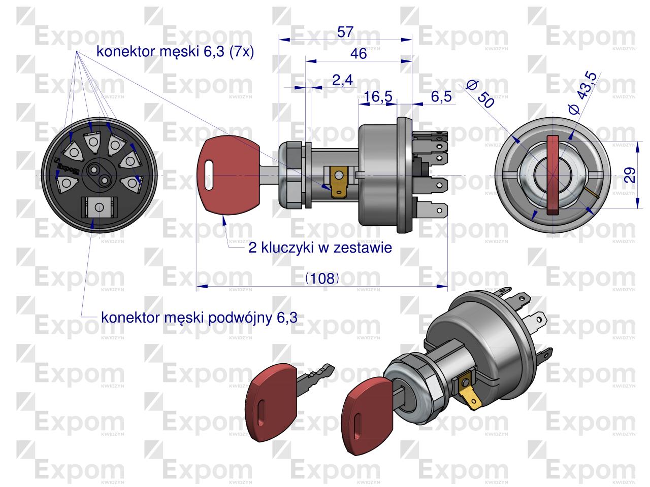 Stacyjka  John Deere RE61717 Expom Kwidzyn eu