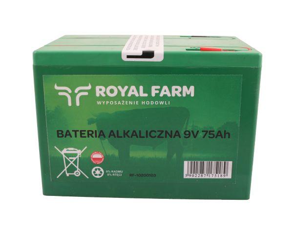 Bateria alkaliczna 75Ah 9V ROYAL FARM 201031002 do ECOSTOP