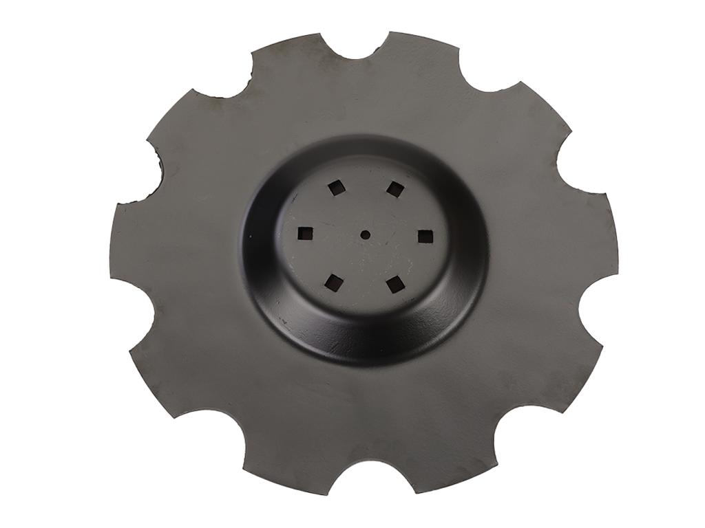 Talerz, uzębiony Z-10 fi 510 mocowanie 6/120 grubość 3.5 mm przetłoczony stal borowa , Royal Farm