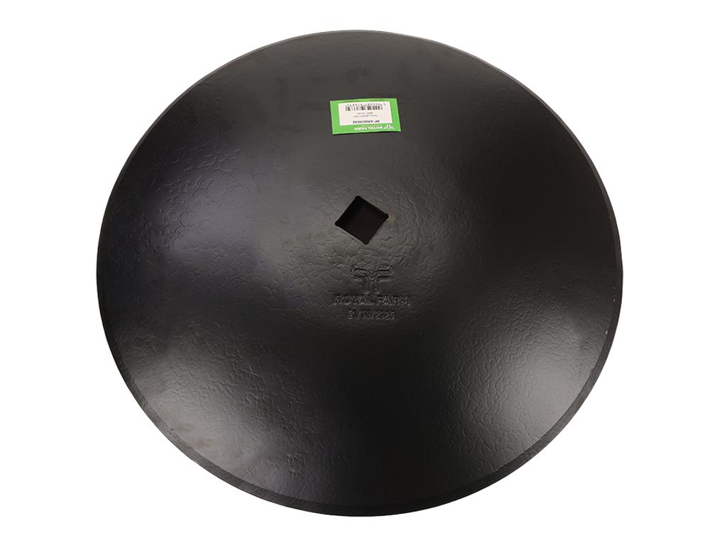 Talerz, gładki fi 460 otwór 30x30 stal borowa, 1279201030 1201030040, Royal Farm