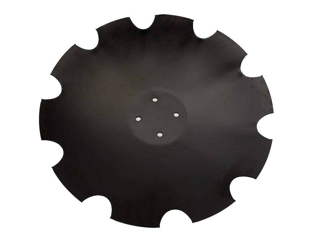 Talerz, uzębiony Z-10 fi 560 mocowanie 4/98 grubość 4.5 stal borowa, Royal Farm