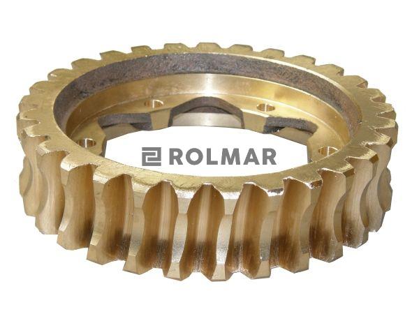 Koło zębate ślimakowe brąz Fortschritt T-088 Rozrzutnik