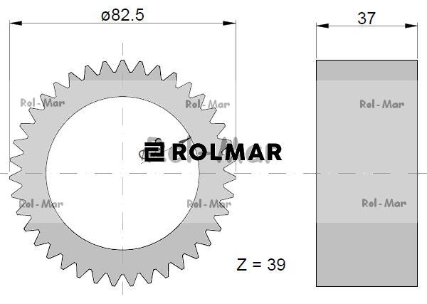 Satelita przedniego napędu 39Z 04424488 Deutz-Fahr