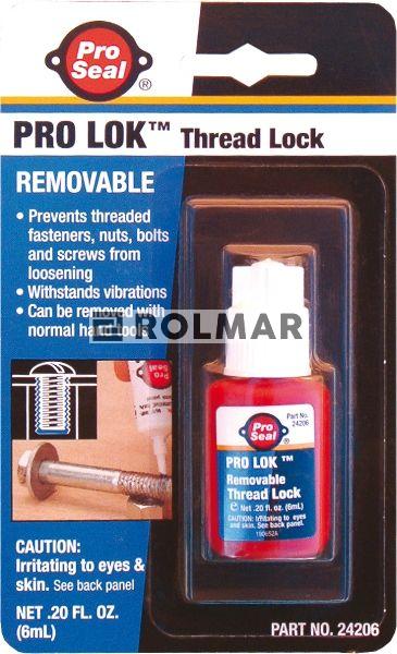 Środek przeciwko odkręcaniu się śrub usuwalny Pro Seal 6ml