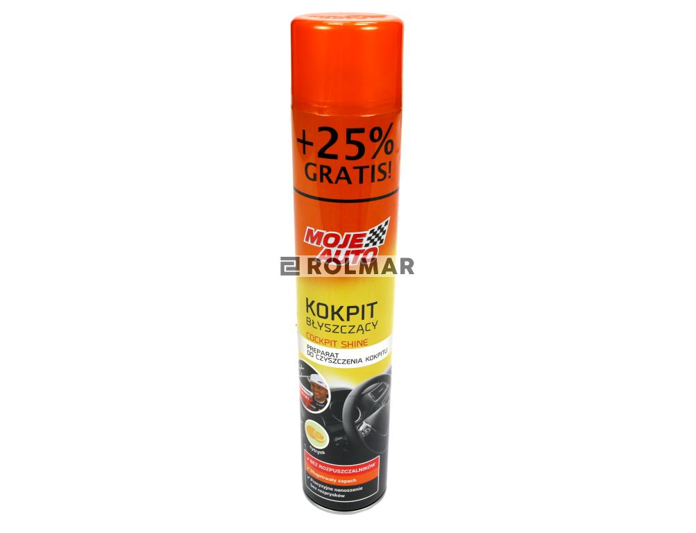 Kokpit Błyszczący - Cytrynowy 600ml 750ml Moje Auto