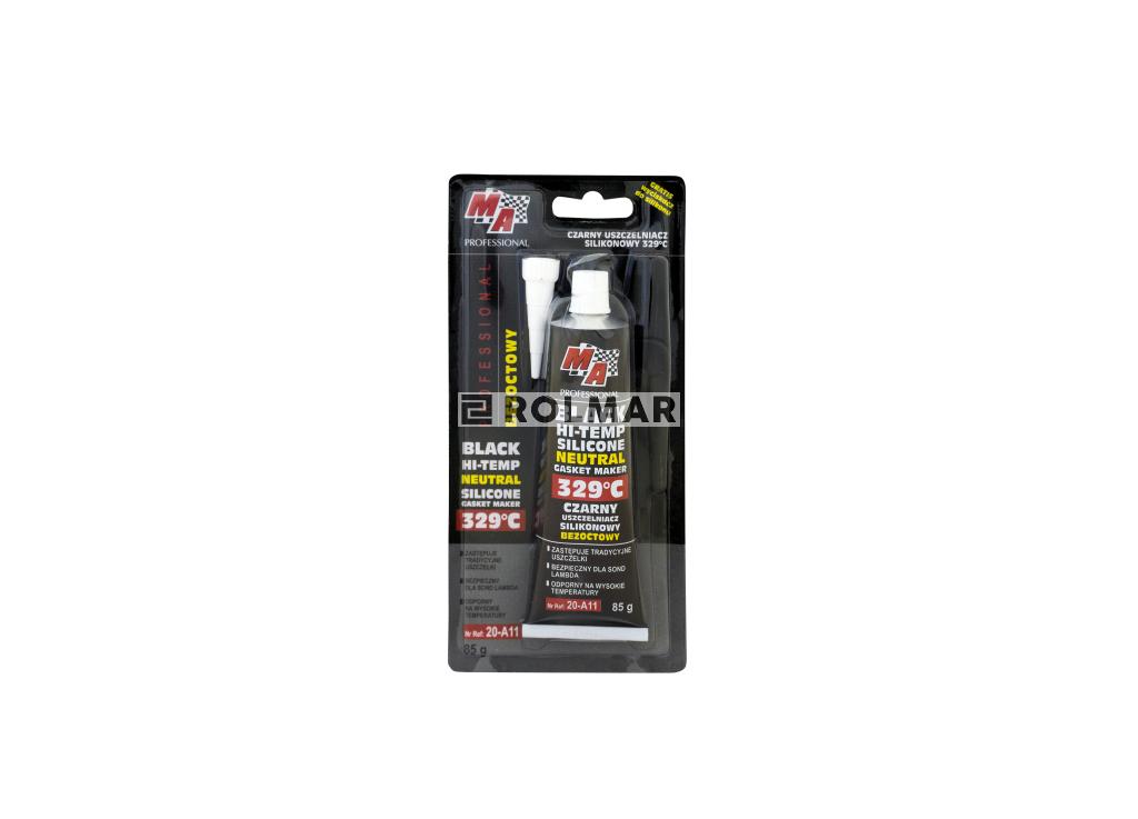 Uszczelniacz Silikonowy Czarny 329°C-85g MA PROFESSIONAL