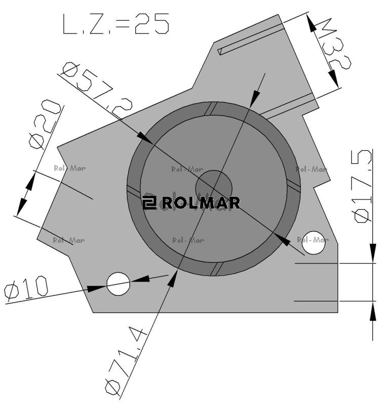 Pompa olejowa silnika 4153236, 4154283, 2130385 Deutz