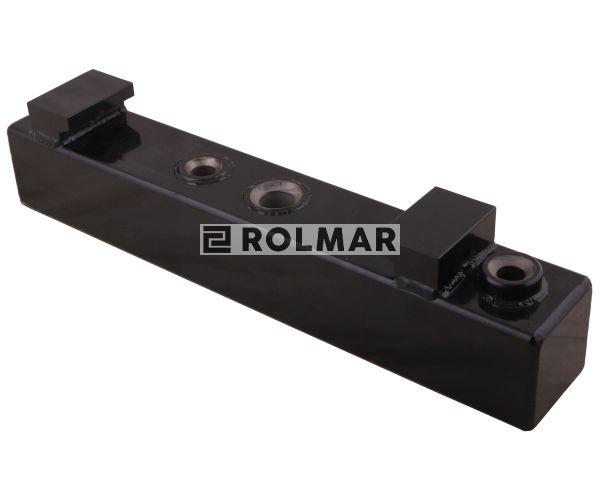 Belka do mocowania zębów ładowacza na ramce. płycie. zastosowanie New Holland CNH