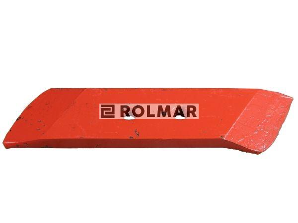 Dłuto, nakładka lemiesza obracalna prawa Vogel&Noot Vulcan pasuje śruba M12X34OV2 - 2 szt.