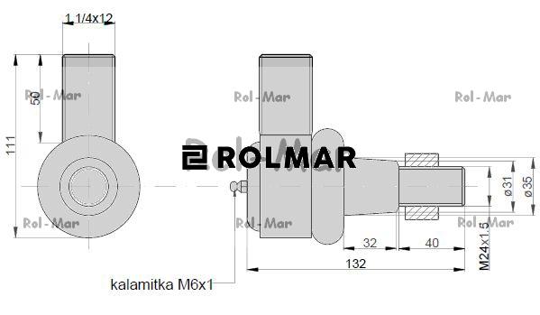Przegub kierowniczy 81863815 New Holland