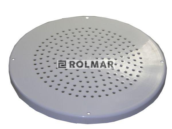 Wkład rzadki cedzidła dużego śr.otw. 4mm 212otw Dojarka