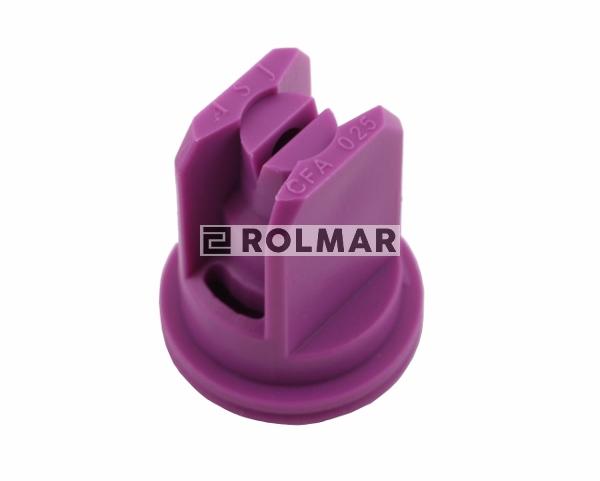 Rozpylacz płaskostrumieniowy antyznoszeniowy fioletowy Dysza CFA ASJ ( sprzedawane po 20 )
