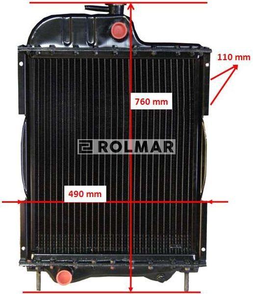 Chłodnica miedziana MTZ 80/82