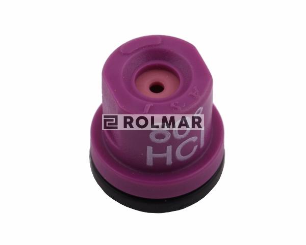 Rozpylacz wirowy o pustym stożku wkładka ceramiczna fioletowy Dysza HCI80 ASJ ( sprzedawane po 20 )