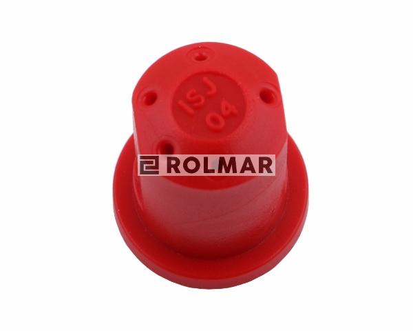 Rozpylacz rozlewowy wielootworowy przeznaczony do dystrybucji nawozów płynnych czerwony RSM Dysza PSP ASJ ( sprzedawane po 20 )