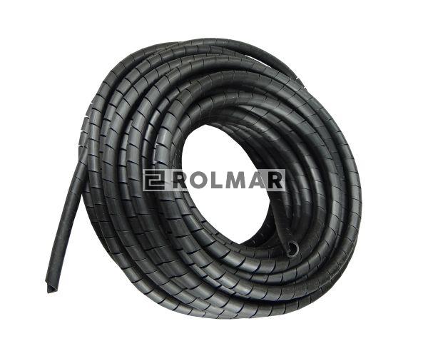 Osłona spiralna na węże hydrauliczne SGX-12 (Zakres: 9-13mm) czarna (sprzedawane po 20) 20m 