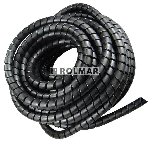 Osłona spiralna na węże hydrauliczne SGX-32 (Zakres: 27-33mm) czarna (sprzedawane po 20) 20m