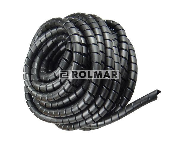 Osłona spiralna na węże hydrauliczne SGX-40 (Zakres: 33-44mm) czarna (sprzedawane po 20) 20m