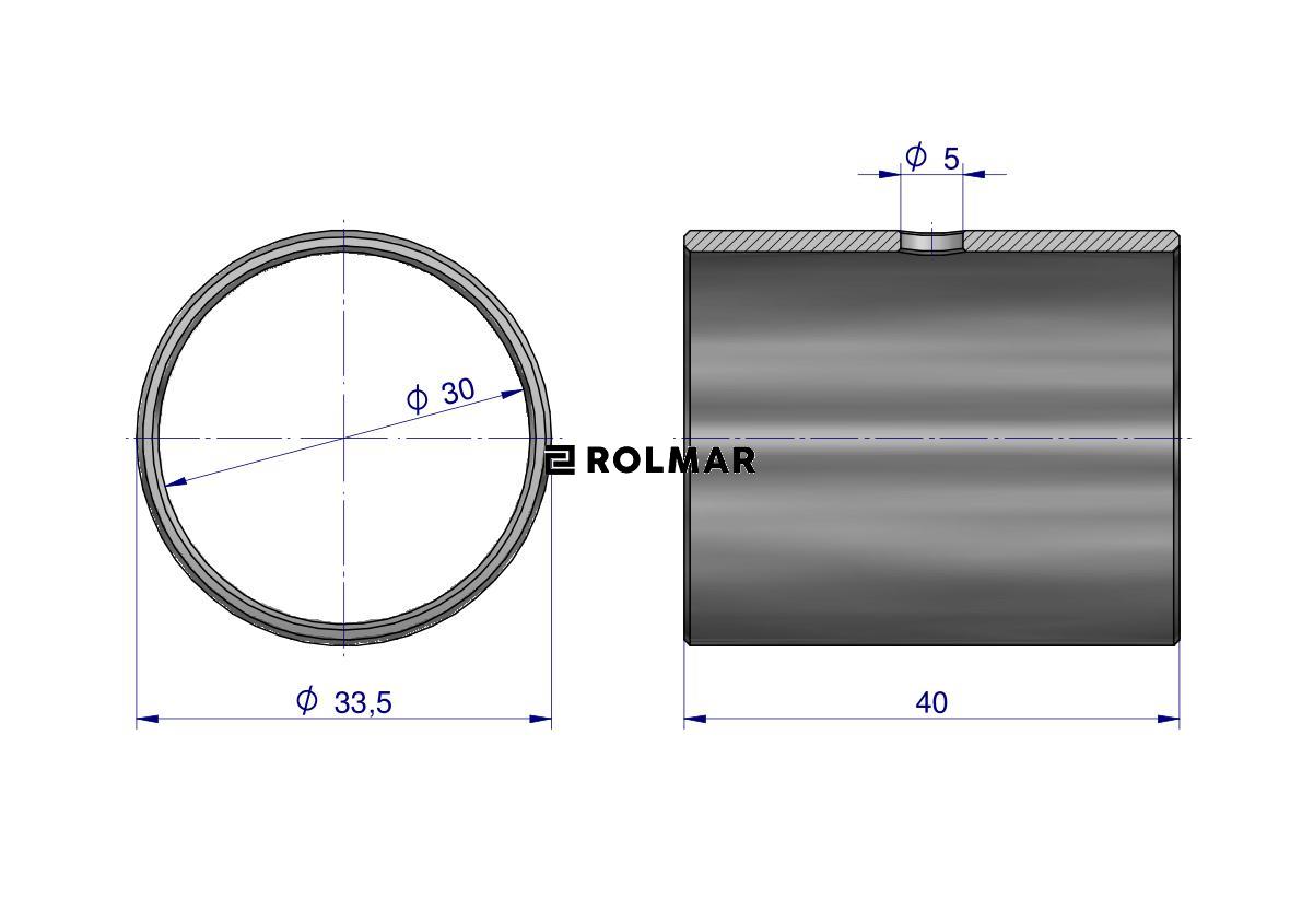 Tulejka korbowodu John Deere 3164D, 74999, 4219D