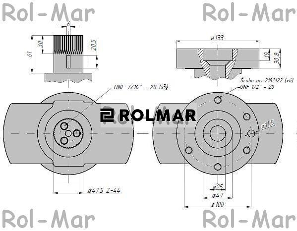 Wał korbowy MF4/4512