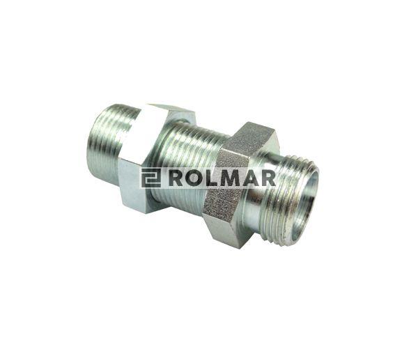 Złączka grodziowa BB M12x1,5 06L z przeciwnakrętką