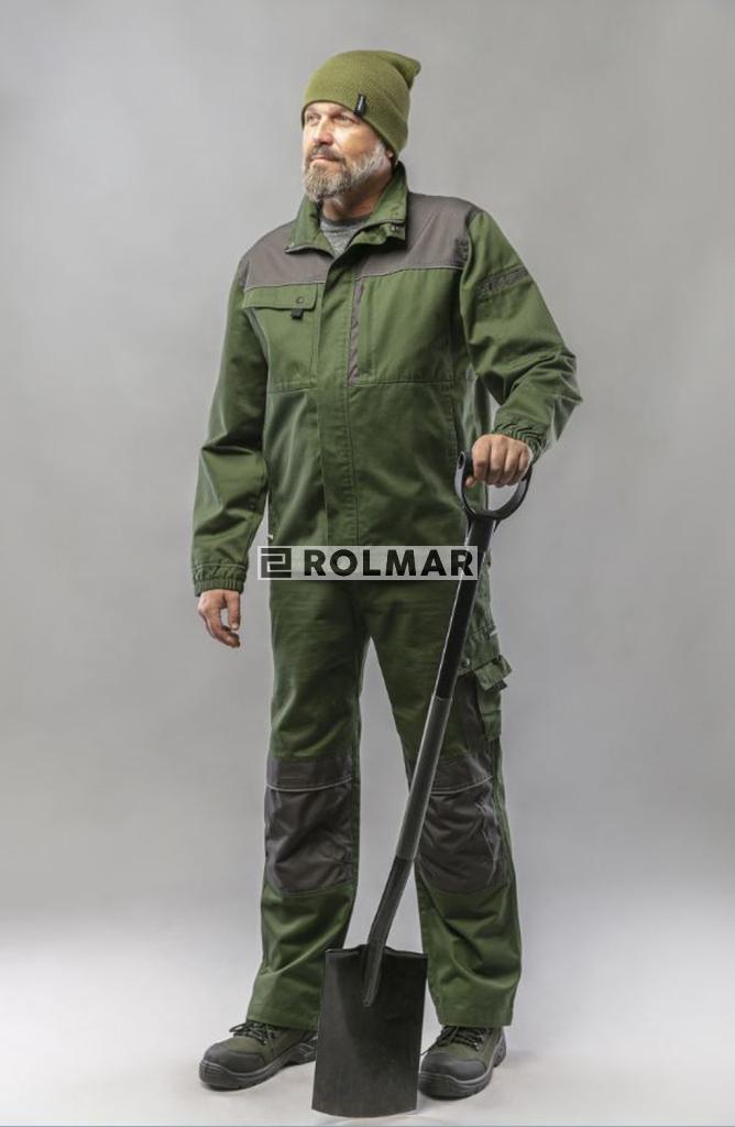 Bluza robocza zielona RUWER r.XL (54)