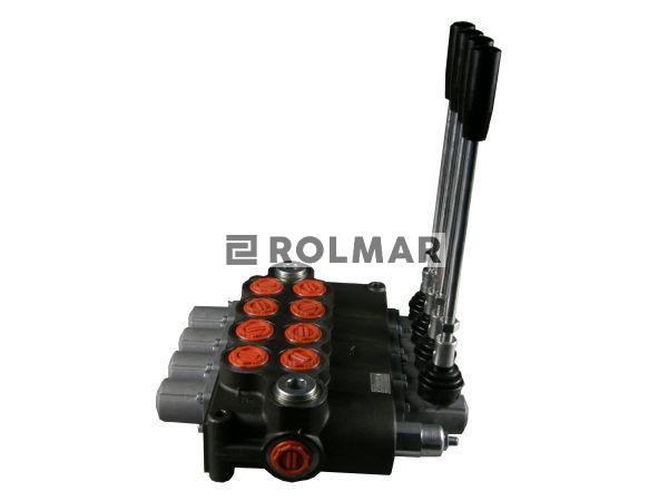 Rozdzielacz hydrauliczny czterosekcyjny (4) 120L