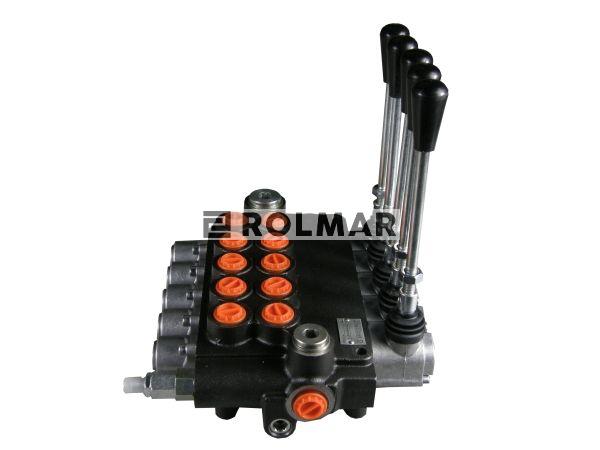 Rozdzielacz hydrauliczny pięciosekcyjny (5) 80L