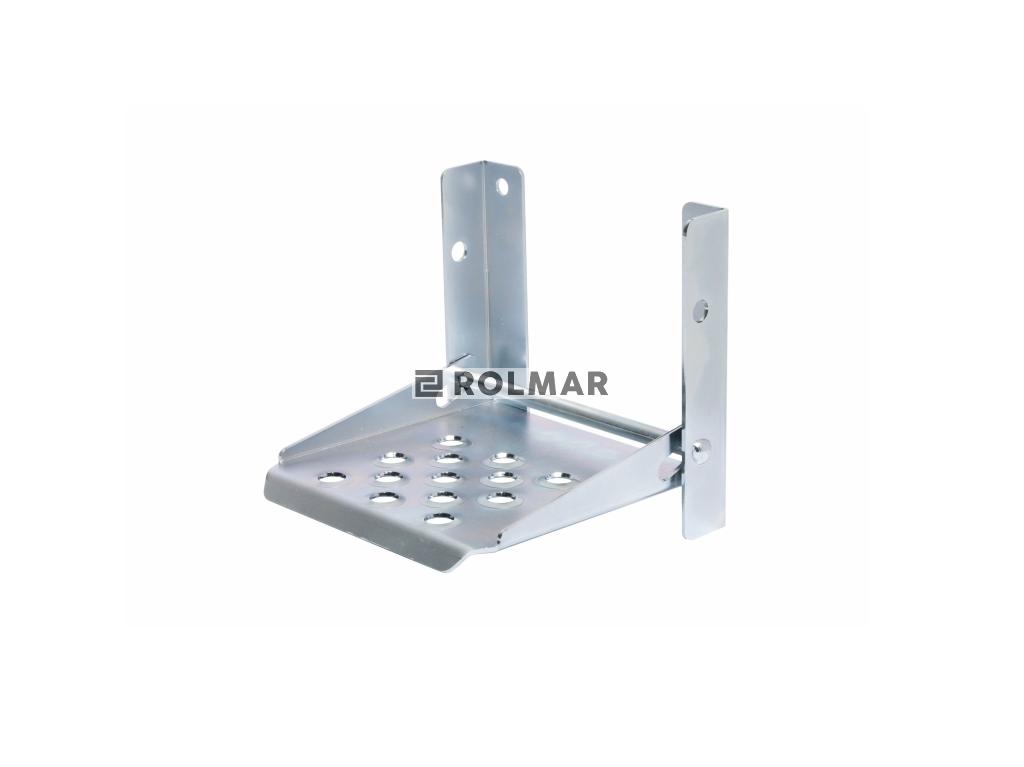 Stopień burty składany ocynkowany przyczepy, przyczepki 160x150mm