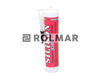 Silikon uszczelniająco-klejący 350*C. 300 ml czarny