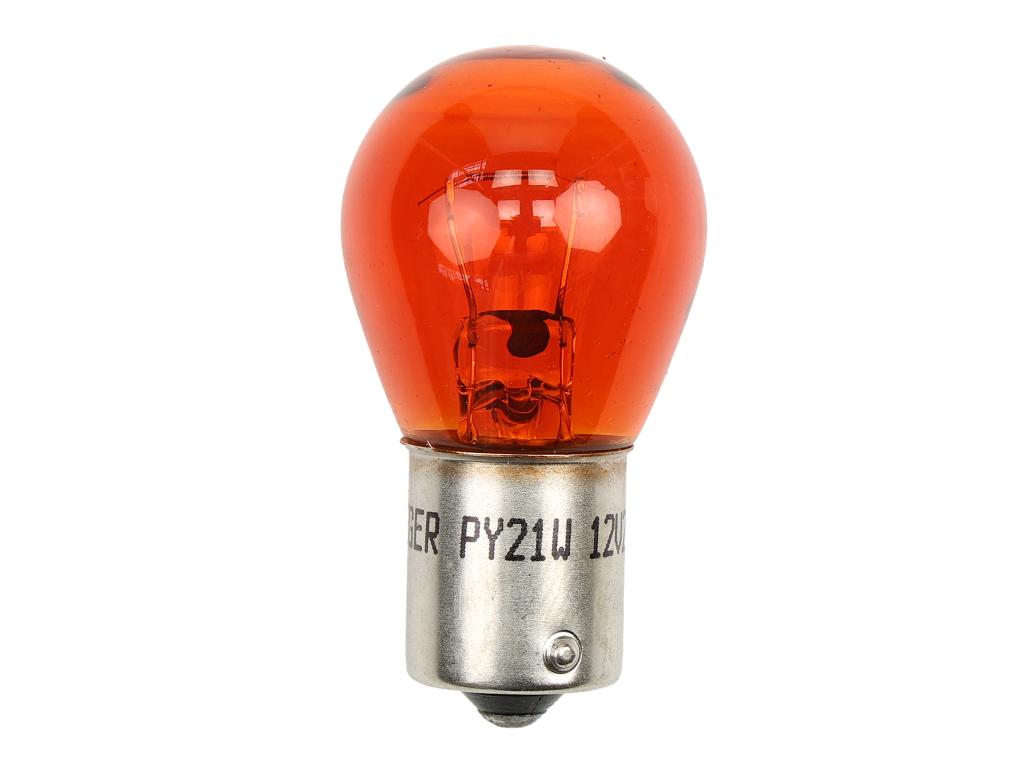 Żarówka Orange 12V 21W Orange BA15s TEGER, (sprzedawane po 10)