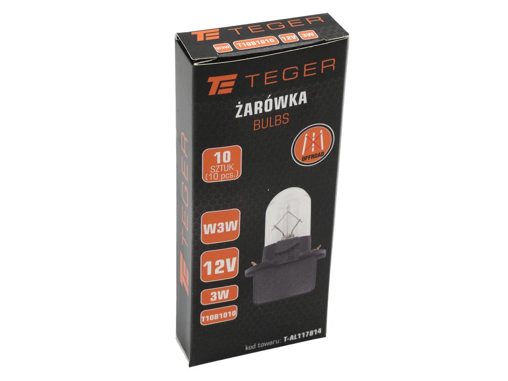 Żarówka John DeereAL117814 12V 3W AL117814 TEGER, (sprzedawane po 10)
