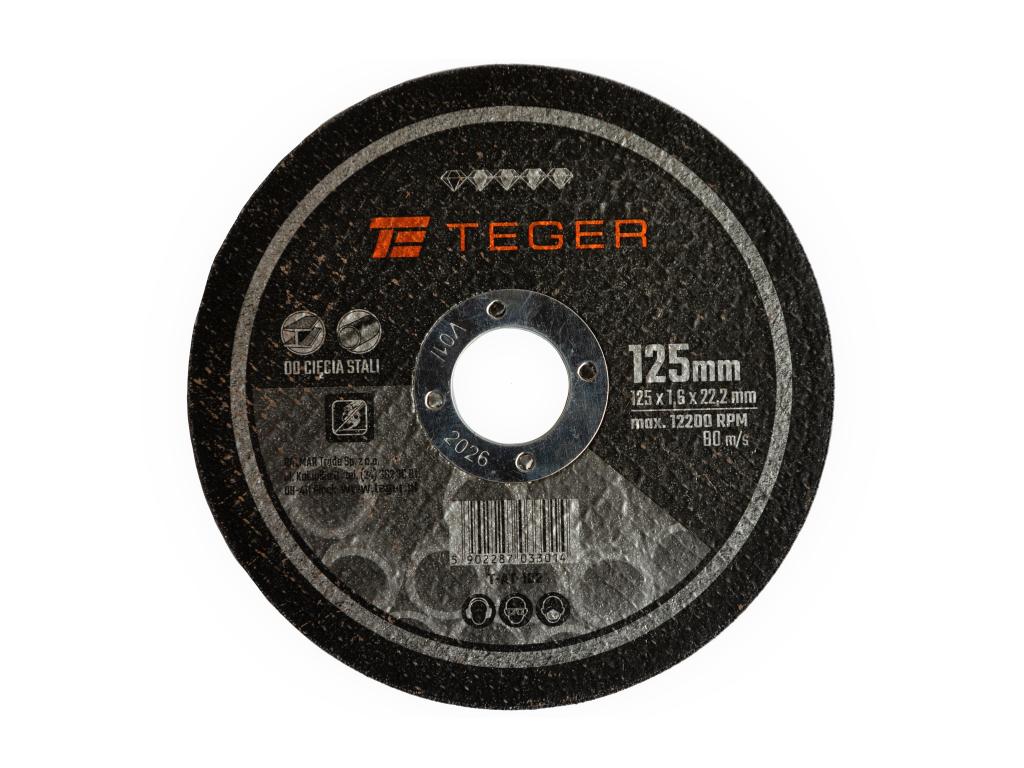 Tarcza korundowa do cięcia 115x 1.0 mm sprzedawane po 10 szt TEGER