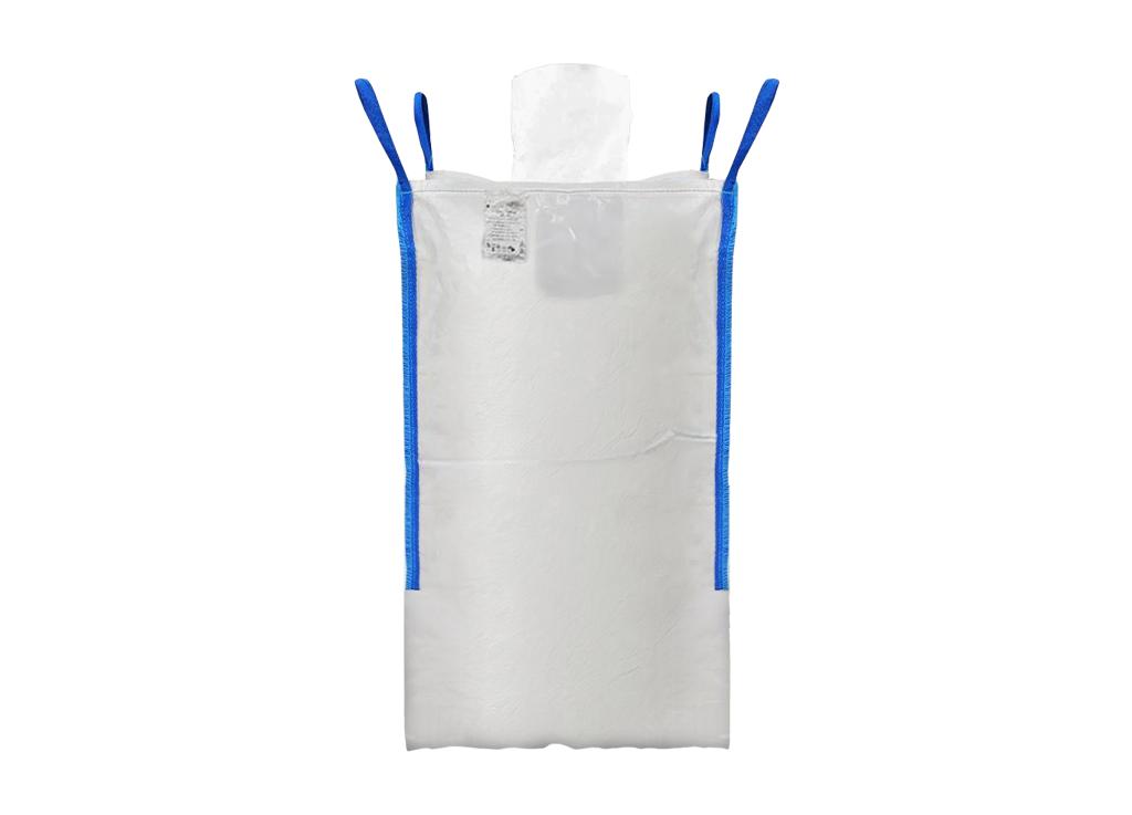 Worek BIG BAG 1000kg. z wkładem foliowym. 95 x 95 x 165. 4 uchwyty. Lej zasypowy / Dół zamknięty. Tasiemka /TEGER
