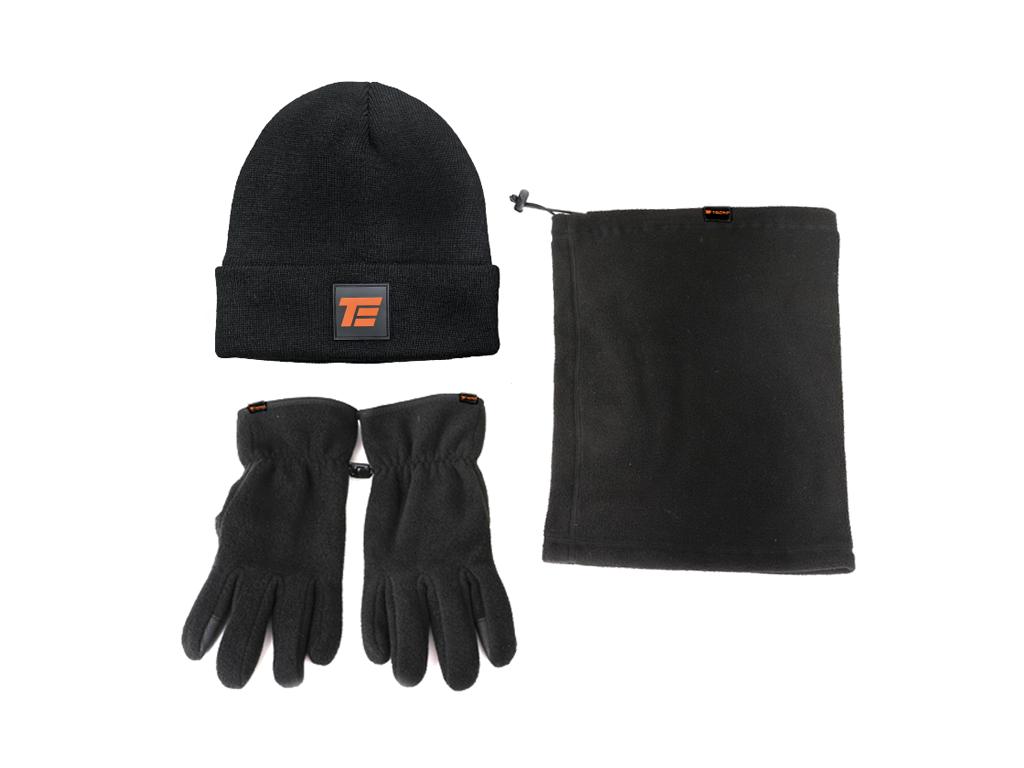 Zestaw zimowy - Komfort i Ochrona 3M, (3 części: czapka, komin, rękawiczki), Teger