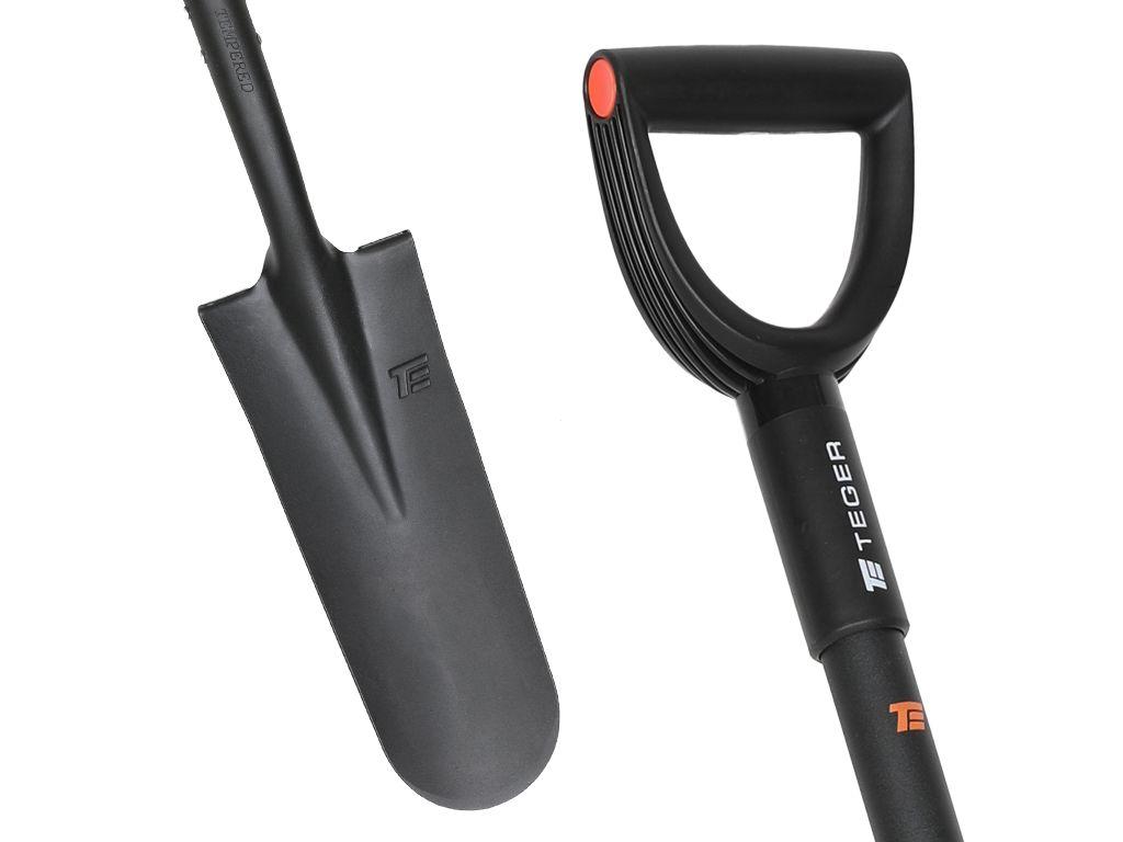 Szpadel drenarski na trzonku z włókna szklanego, (dł. 1150 mm), Teger