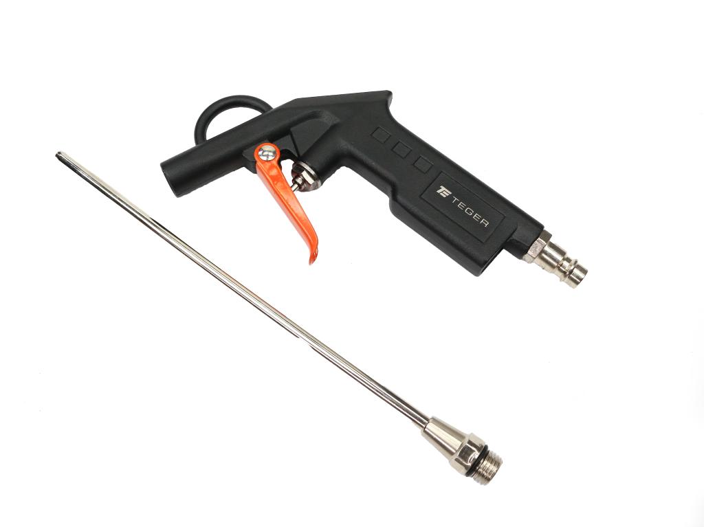 Pistolet do przedmuchiwania  prosta lanca 20 cm Teger