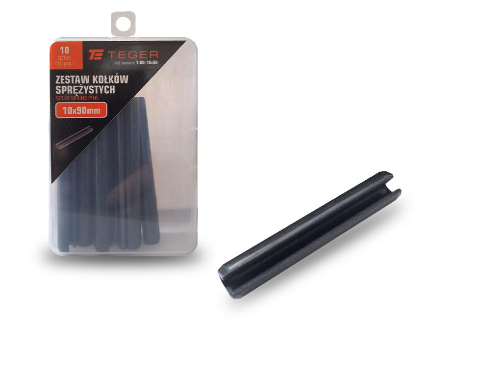 Kołek sprężysty 10x90 TEGER, (sprzedawane po 10)