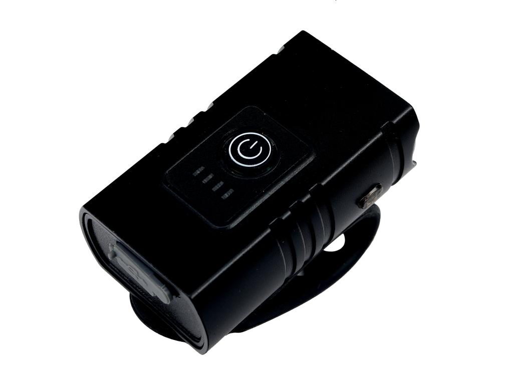 Lampa rowerowa LED przednia latarka 315lm 1200mAh ładowana USB Teger