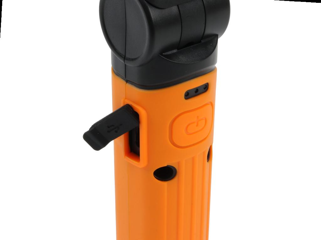 Lampa warsztatowa, LED COB łamana z przegubem 1120lm 4000 mAh, Teger