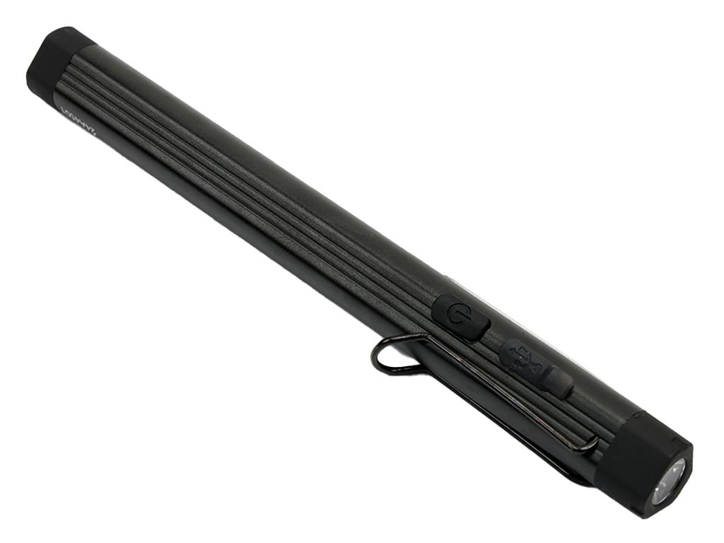 Latarka LED COB pen aluminiowa 400lm akumulator 750mAh ładowana USB Teger