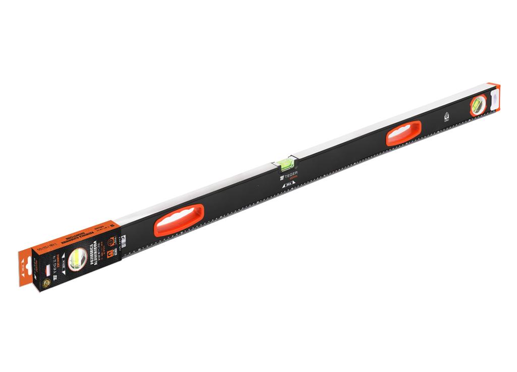 Poziomnica aluminiowa/magnetyczna 120 cm Extreme / TEGER