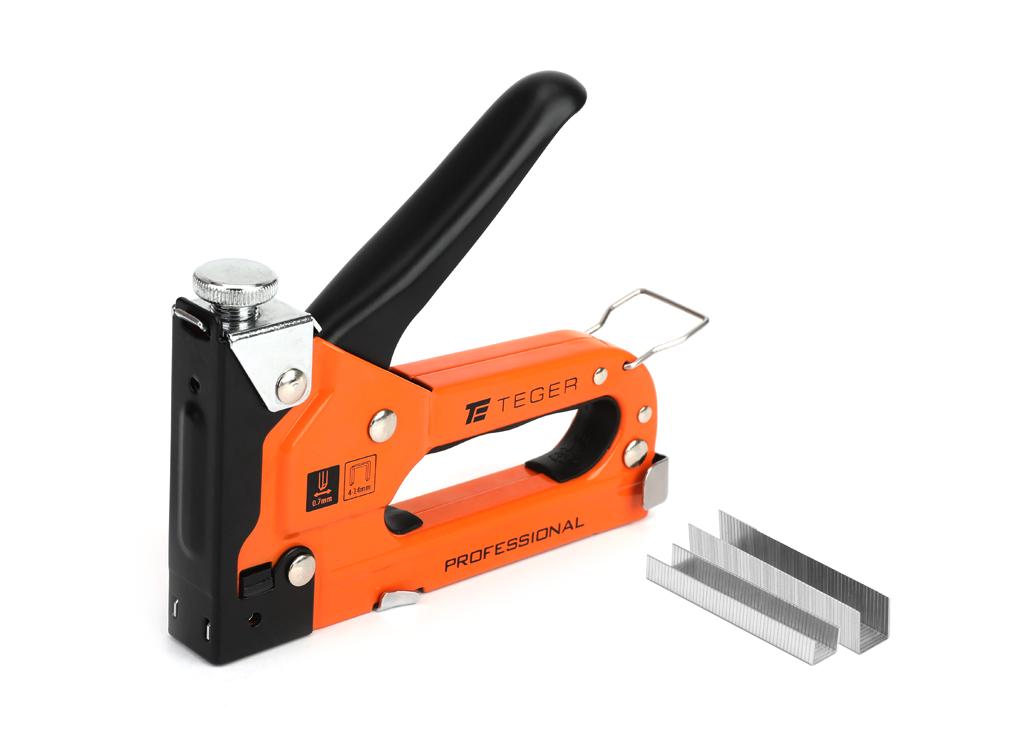 Zszywacz tapicerski PROFESSIONAL (typ J/53) / 4-14mm / TEGER