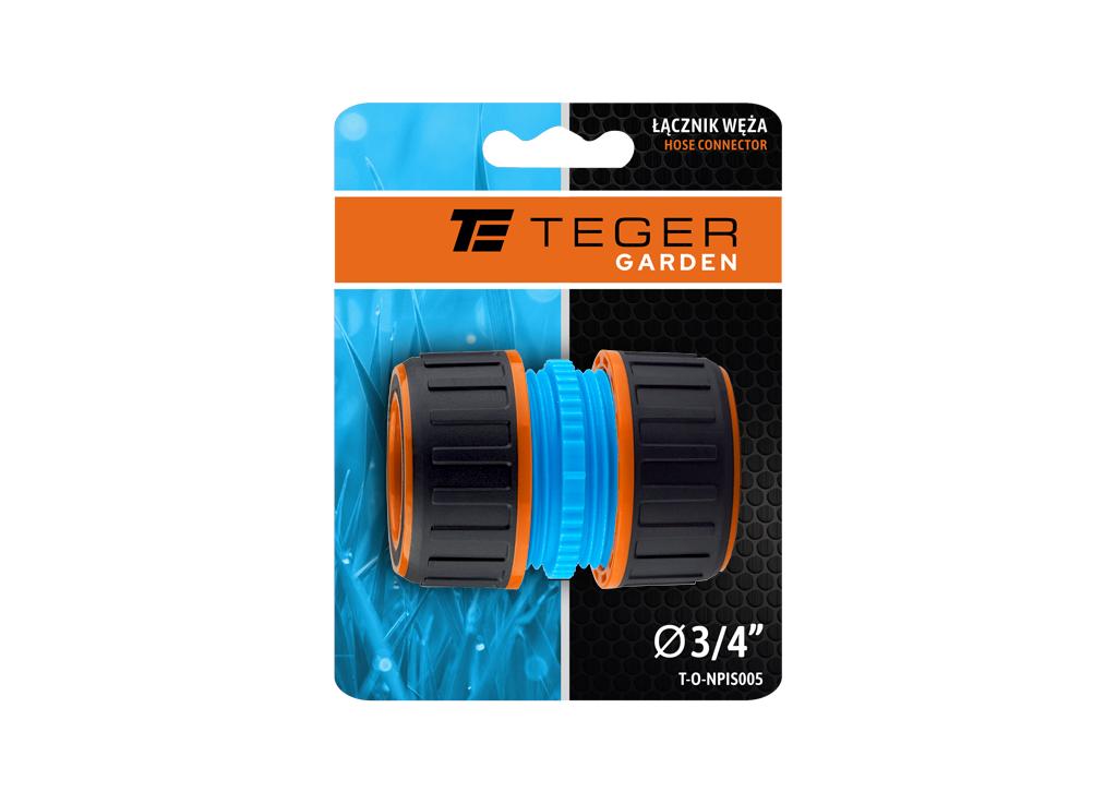 Łącznik węża 3/4" / TEGER