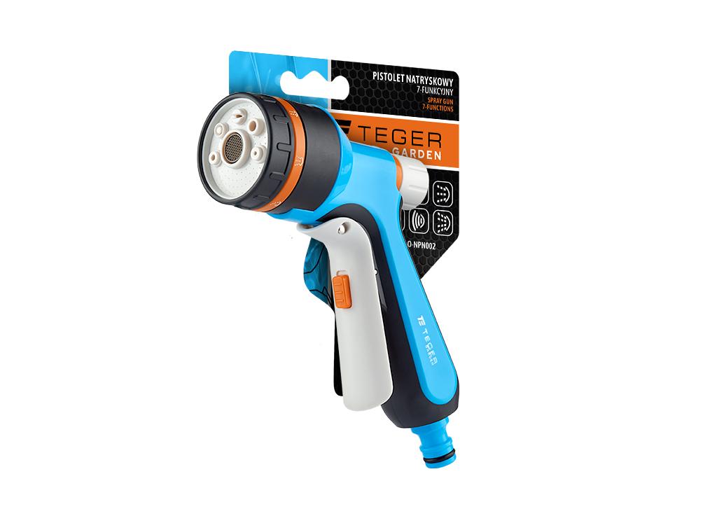 Pistolet natryskowy - 7 funkcji. przedni spust / TEGER