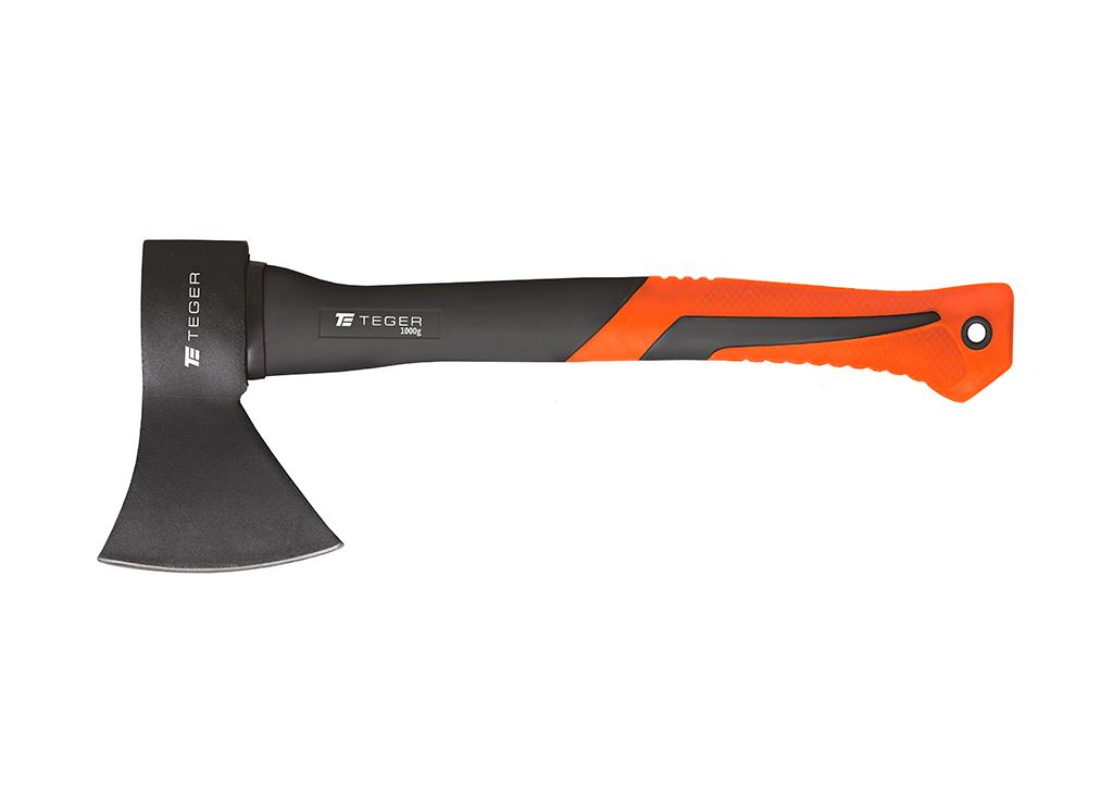 Siekiera uniwersalna z trzonkiem fiberglass 1000 g / TEGER